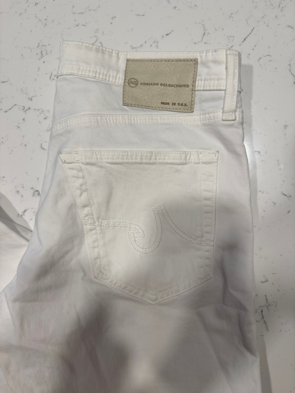 The Kooples White Denim Jeans - Clean Five-Pocket Style